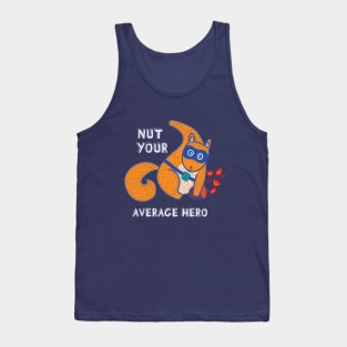 Squirrel superhero landing Tank Top